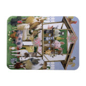 アニマルプレイハウス マグネット (横)