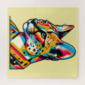 アニマルポップ・アートのアート600ピースパズル ジグソーパズル (横)