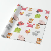 アニマルミニマル漫画コレクション ラッピングペーパー (アンロールド)