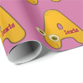 アニマルモノグラム – A ラッピングペーパー (ロールコーナー)