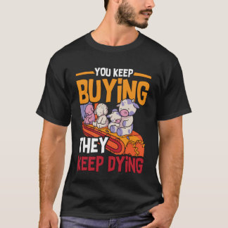 アニマルライツを支持するヴィーガンのライフスタイル Tシャツ