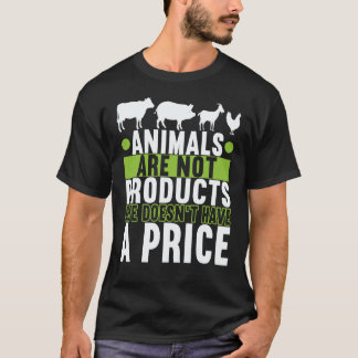 アニマルライツ ビーガン ベジタリアン Tシャツ