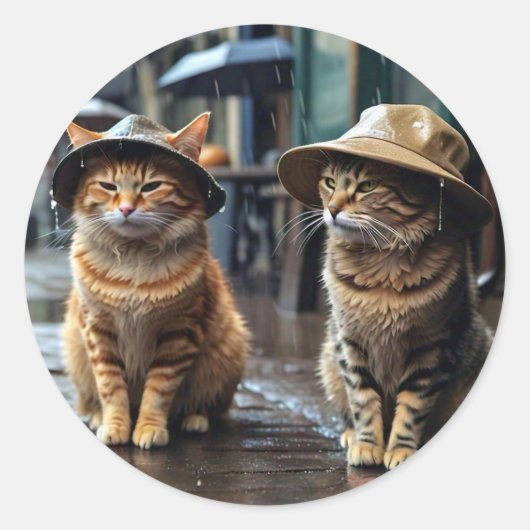 アニマルラウンドシェイプシール ラウンドシール (正面)