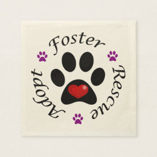 アニマルリソース紙ナプキンス スタンダードカクテルナプキン