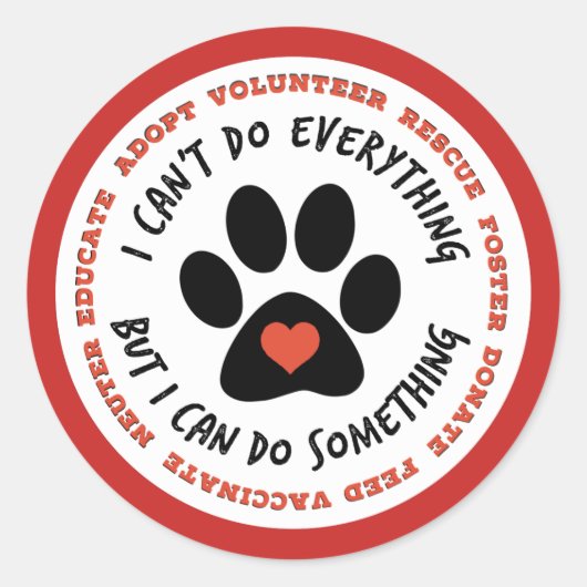 アニマルレスキュー猫レスキューTNR – 何とかできる ラウンドシール (正面)