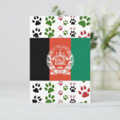 アニマルレスキュー3.5インチx 5インチフラットカード サンキューカード (スタンド正面)