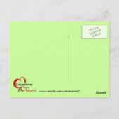 アニマルレスキュー – 私はすべての神の生き物を愛する ポストカード (裏面)