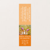 アニマルレスキューPETシェルター団体や組織シンプルシック 名刺 (外部フラット)