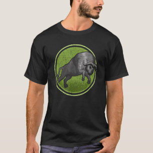 アニマルワイルドアメリカバイソンバッファロー Tシャツ
