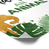 アニマルワイルドサファリ金ゴールド誕生日パーティーを開催 ポスター (角)