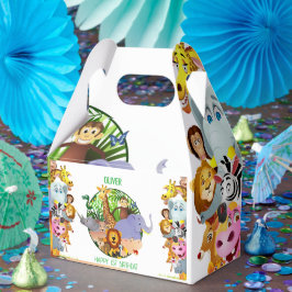 アニマルワイルドワンジャングルの緑のサファリ子供へ フェイバーボックス