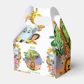 アニマルワイルドワンジャングルの緑のサファリ子供へ フェイバーボックス (裏面サイド)