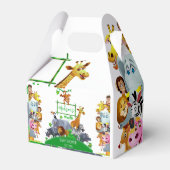 アニマルワイルドワンジャングルグリーンリーブサファリ冬 フェイバーボックス (正面サイド)