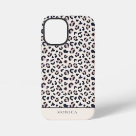 アニマル柄 ピンク モノグラム iPhone 12 MINIケース