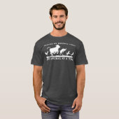 アニマル熱狂するレディおもしろいファーム女子プレミアム Tシャツ (正面フル)