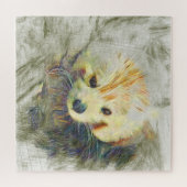 アニマル芸術的レッドパンダ ジグソーパズル (横)