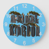 アニマル・キングダム ラージ壁時計 (正面)