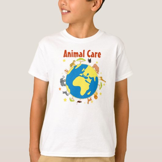 アニマル・ケアのTシャツ-子供 Tシャツ (正面)