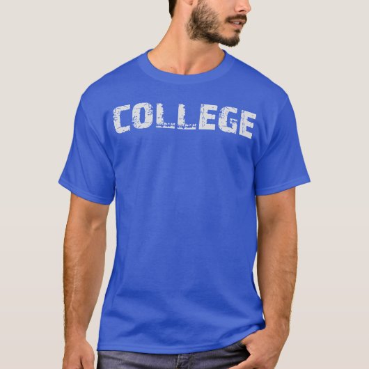 アニマル・ハウス風 カレッジ レトロ Tシャツ (正面)