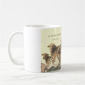 アニマル・ファームのe-i-e-i-o-oの熱いマグ コーヒーマグカップ (左)