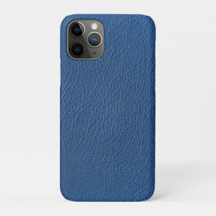 アニマル ブルー レザー プリント iPhone 11 PROケース