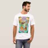 アニマル プール パーティー Tシャツ (正面フル)