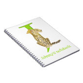 アニマルABC Jはジャガー手帳のためのもの ノートブック (右側)