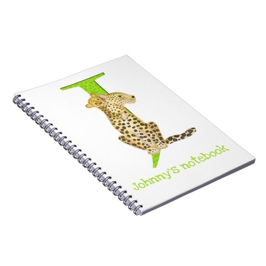 アニマルABC Jはジャガー手帳のためのもの ノートブック (右側)