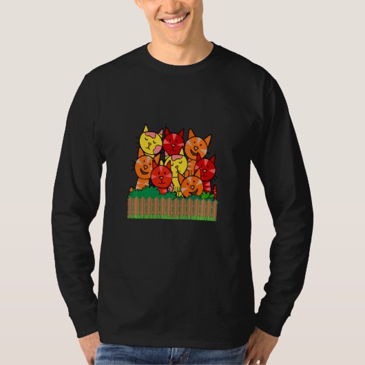 アニマロヴェル猫 Tシャツ (正面)