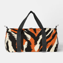 アニマー模様 ダッフルバッグ