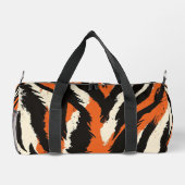 アニマー模様 ダッフルバッグ (裏面)