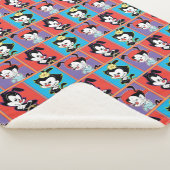 アニマ人 |ヤッコ、ドット、ワッコパネルのグラフィック シェルパブランケット (3/4)