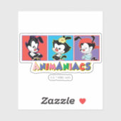 アニマ人 |ヤッコ、ドット、ワッコパネルのグラフィック シール (シート)