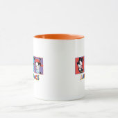 アニマ人 |ヤッコ、ドット、ワッコパネルのグラフィック マグカップ (中央)