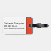 アニマ人 | Warner兄弟姉妹「No Evil」グラフィック ラゲッジタグ (裏面横)