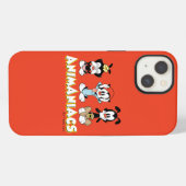 アニマ人 | Warner兄弟姉妹「No Evil」グラフィック iPhoneケース (裏面横)