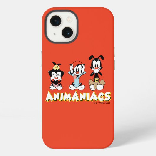 アニマ人 | Warner兄弟姉妹「No Evil」グラフィック iPhoneケース (裏面)