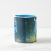 アニムブルーファウニコーンコーヒー/ティーマグカップ マグカップ (中央)