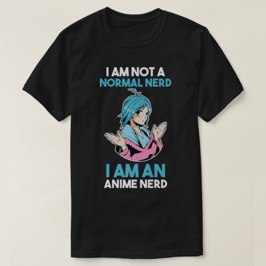 アニメおたくプレミアム Tシャツ (デザイン正面)