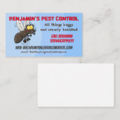 アニメおもしろいの害虫駆除事業 名刺 (正面/裏面)