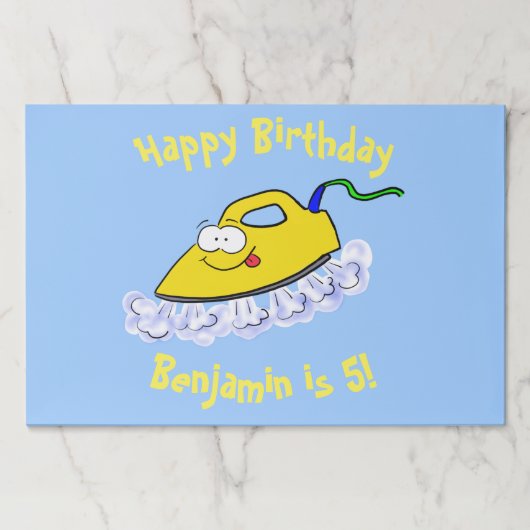 アニメおもしろいの鉄製ランドリーイラストレーション ペーパーパッド (正面)