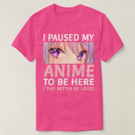 アニメおもしろいは一時休止して、ここにいるアミンマ Tシャツ (デザイン正面)