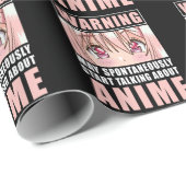 アニメおもしろいガール日本のオタクマンガジャパン ラッピングペーパー (ロールコーナー)