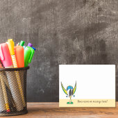 アニメおもしろいノート |名前/文字の追加 ポストイット