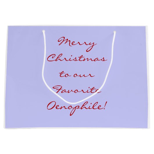 アニメおもしろいピエロオープンボトルのワイン ラージペーパーバッグ (正面)