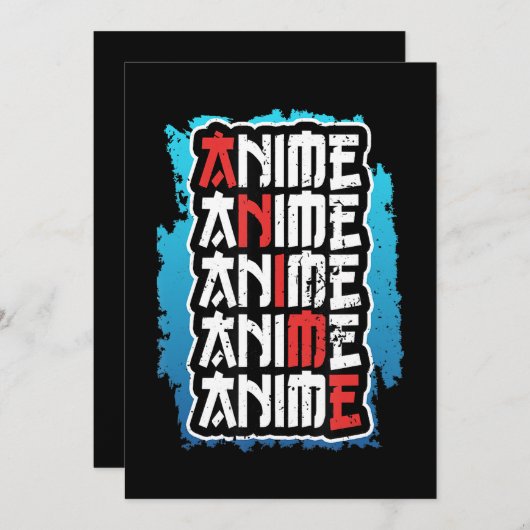 アニメおもしろい恋人引用文コスプレオタクweebかわいい シーズンカード (正面/裏面)