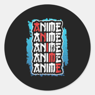 アニメおもしろい恋人引用文コスプレオタクweebかわいい ラウンドシール