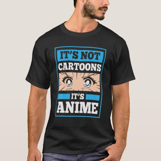 アニメおもしろい日本のギフトそれは漫画ではないIt's A Tシャツ (正面)