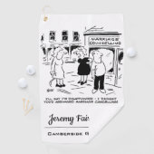 アニメおもしろい結婚相談会、キャンセルしない ゴルフタオル (インサイチュ)