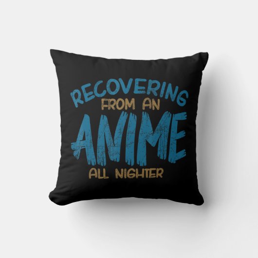 アニメから回復オールナイトアニメマンガK クッション (正面)